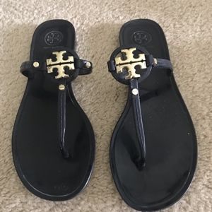 Tory Burch Mini Miller Flat Thong Jelly Sandal
